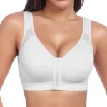 Gyaimxfu Reggiseno Senza Ferretto Pizzo Floreale Donna-0