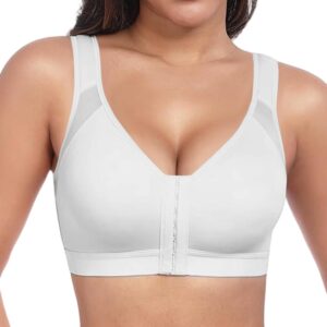 Gyaimxfu Reggiseno Senza Ferretto Pizzo Floreale Donna-0