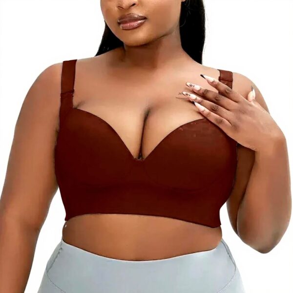 Nuoke Reggiseno Donna Anti-cedimento Lucido Sexy Grandi