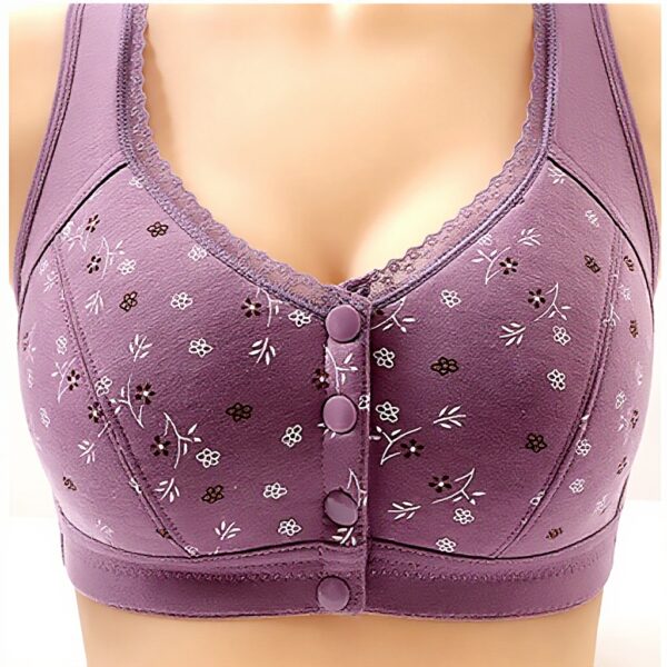 Nuoke Reggiseno Sportivo Donna Lace Front Shaping Cup