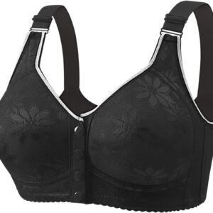 Nuoke Reggiseno Donna Anziani Comodo Senza Cuciture Fascia-0