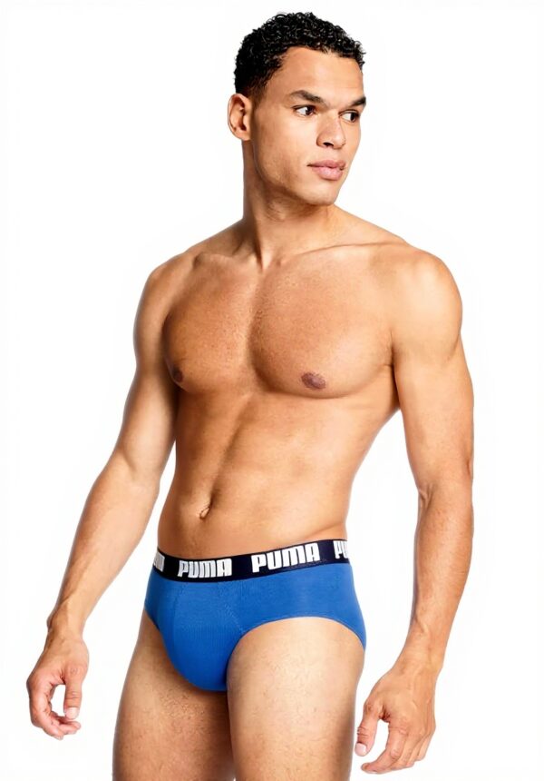 Slip Uomo Puma Briefs 2p Cotone Morbido Comodo