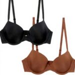 Reggiseno Donna Amazon Essentials Cotone Coppa Media Grigio