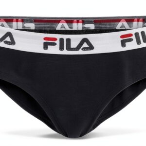 Fila Slip Donna Nero M Cotone Comfort Elastico Vita-0