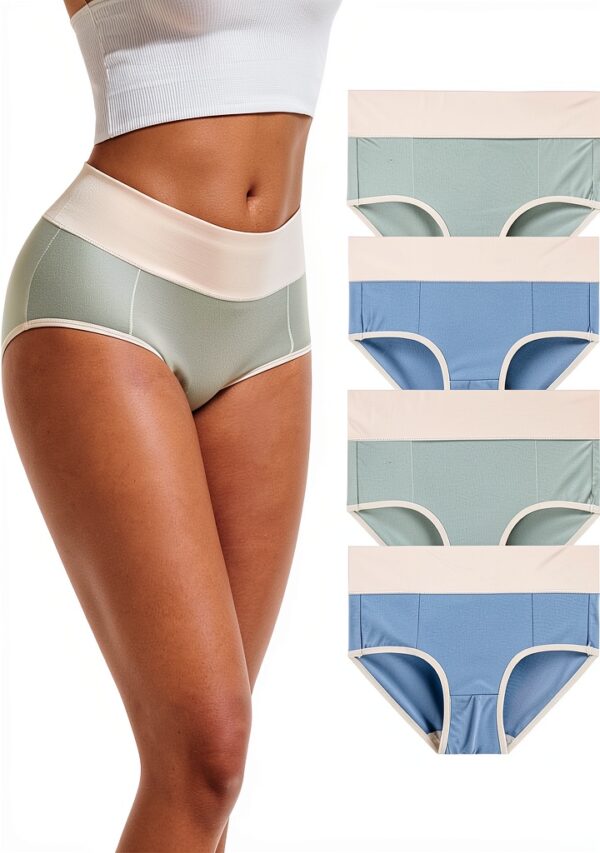Mutande Donna Cotone Alto Comode Multipack Colori Assortiti
